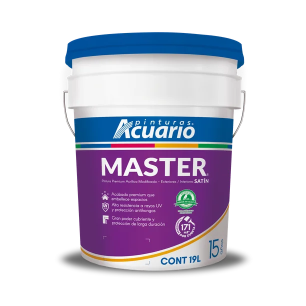 Pintura Vínílica MASTER® / Cubeta (19L)
