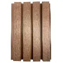 Lambrín de WPC (exterior) Teak / Caja con 4 piezas (285x21.9 cm)