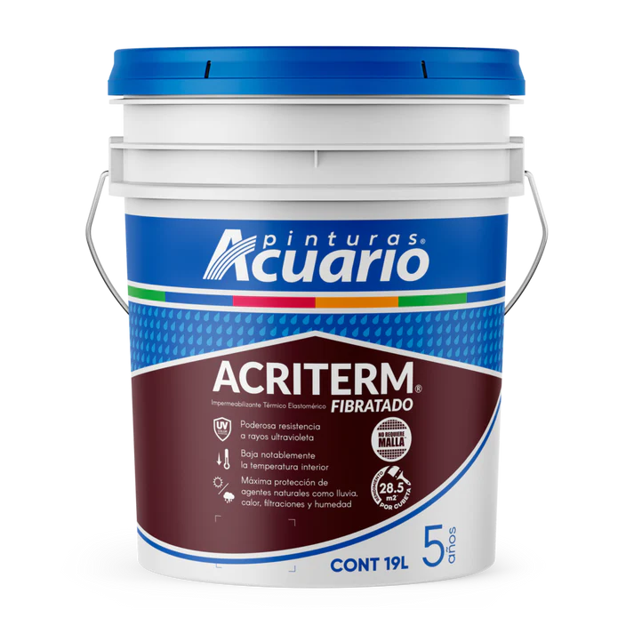 Acriterm® Fibratado 5 años / Cubeta (19L)