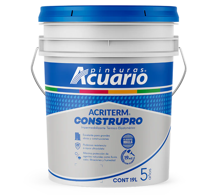 Acriterm® Construpro 5 años / Cubeta (19L)