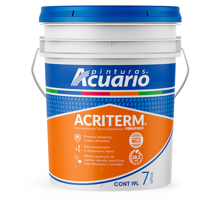 Acriterm® Fibratado 7 años / Cubeta (19L)