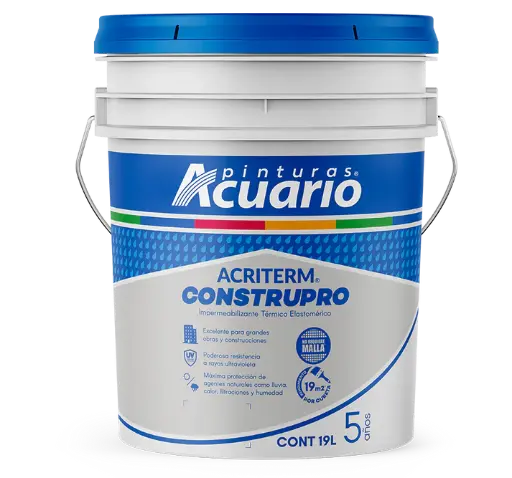 Acriterm® Construpro 5 años / Cubeta (19L)