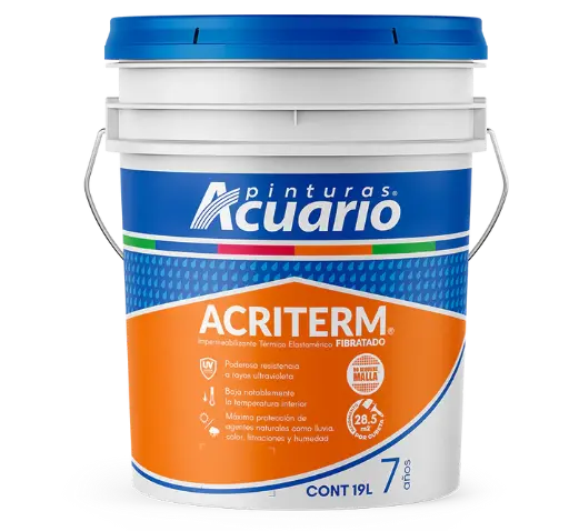 Acriterm® Fibratado 7 años / Cubeta (19L)