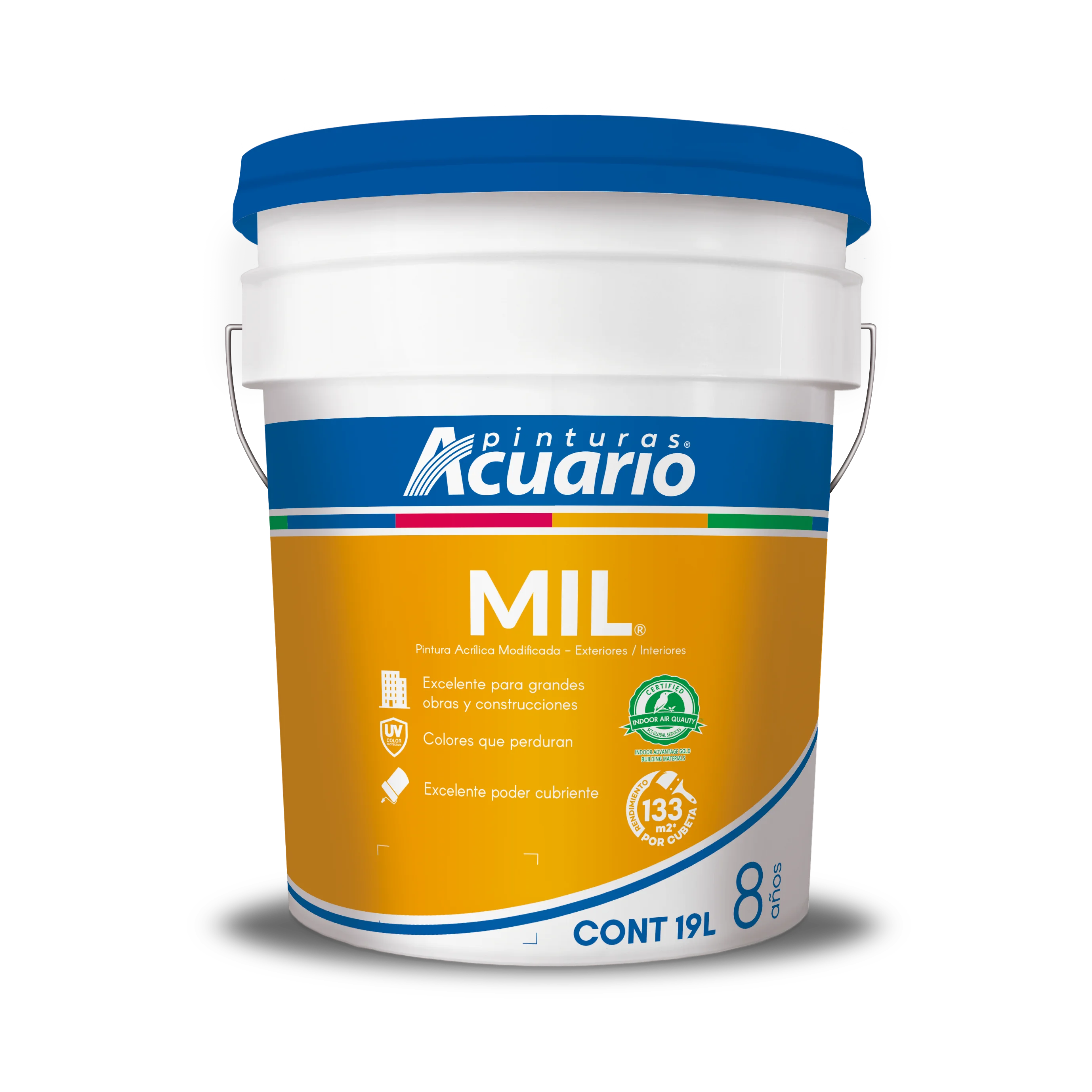 Pintura Vínílica MIL® / Cubeta (19L)