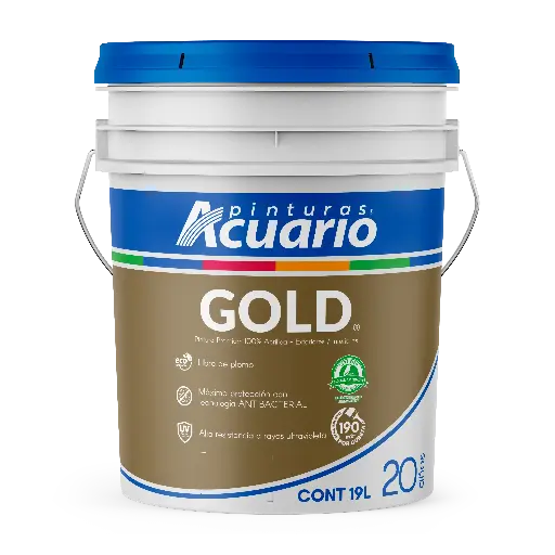Pintura Vínílica Gold® / Cubeta (19L)